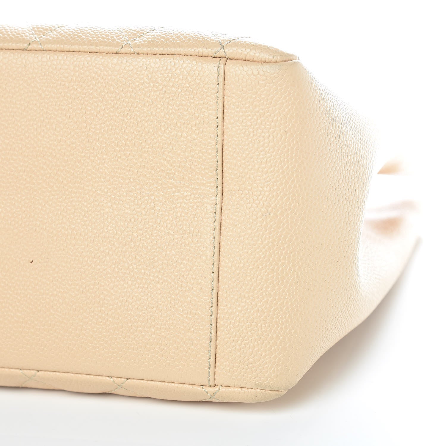 Chanel Caviar Quilted Grand Shopping Tote GST Beige Clair 22 of 23