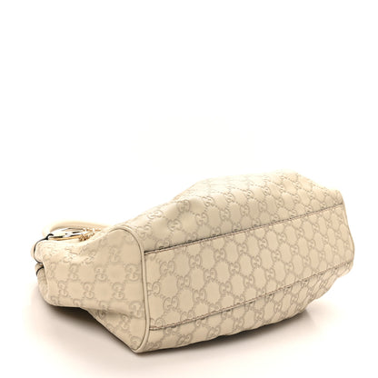 Gucci Guccissima Medium Sukey Tote Mystic White 4 of 10
