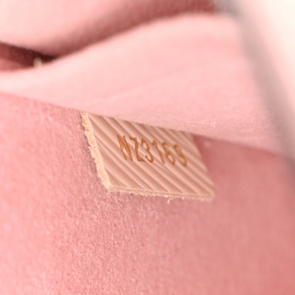 Louis Vuitton Vernis Epi Monogram Spring Street Rose Ballerine 7 of 11