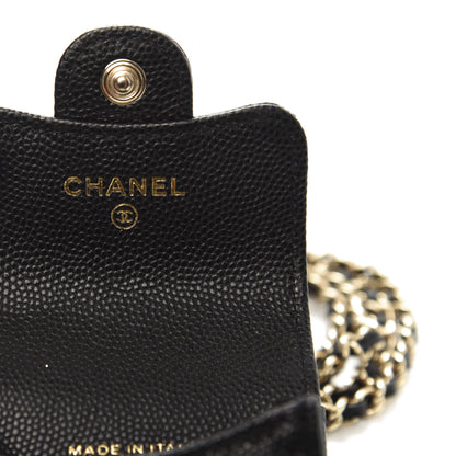 Chanel Caviar Quilted Airpods Pro Case Black 9 of 11