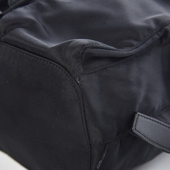Nylon Vela Sport Backpack Black