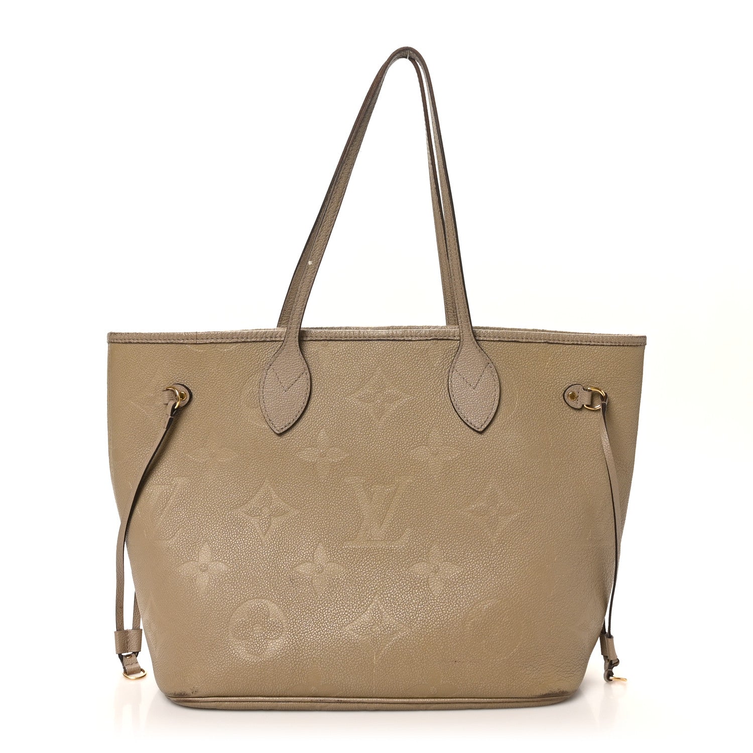Louis Vuitton Empreinte Monogram Giant Neverfull MM Tourterelle 1 of 16