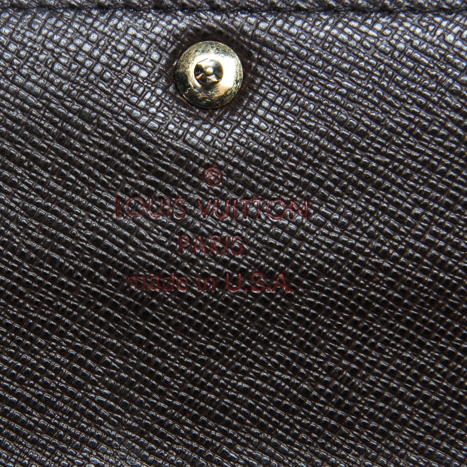 Louis Vuitton Damier Ebene Sarah Wallet 6 of 6