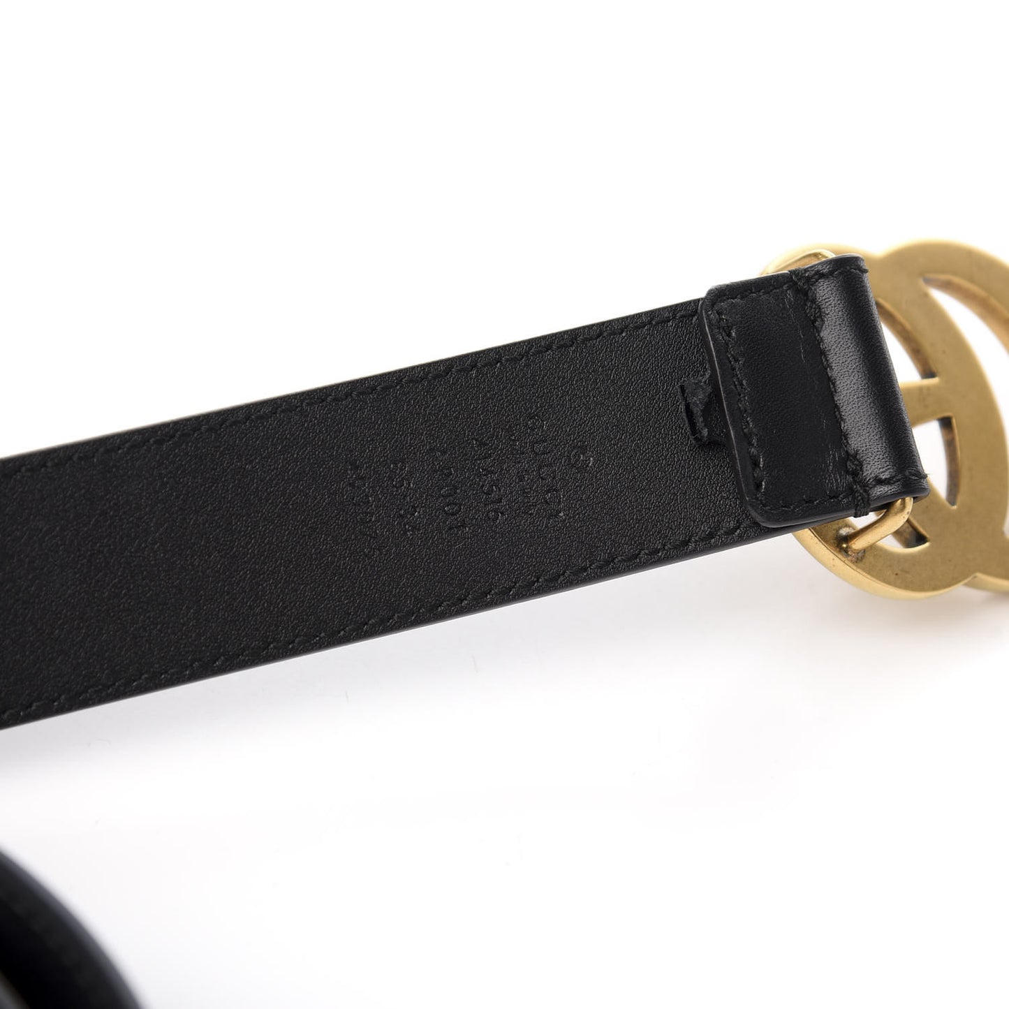Calfskin Double G 30mm Belt 85 34 Black
