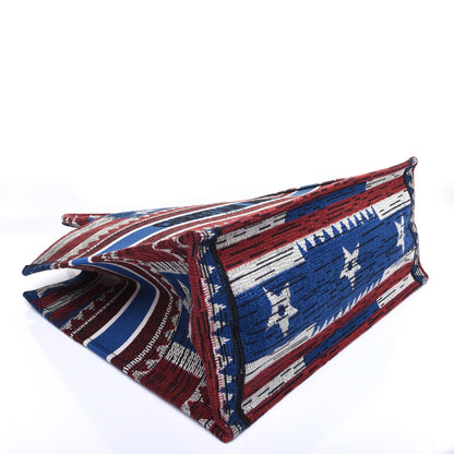 Christian Dior Canvas Embroidered Exclusive US Book Tote Multicolor 4 of 10