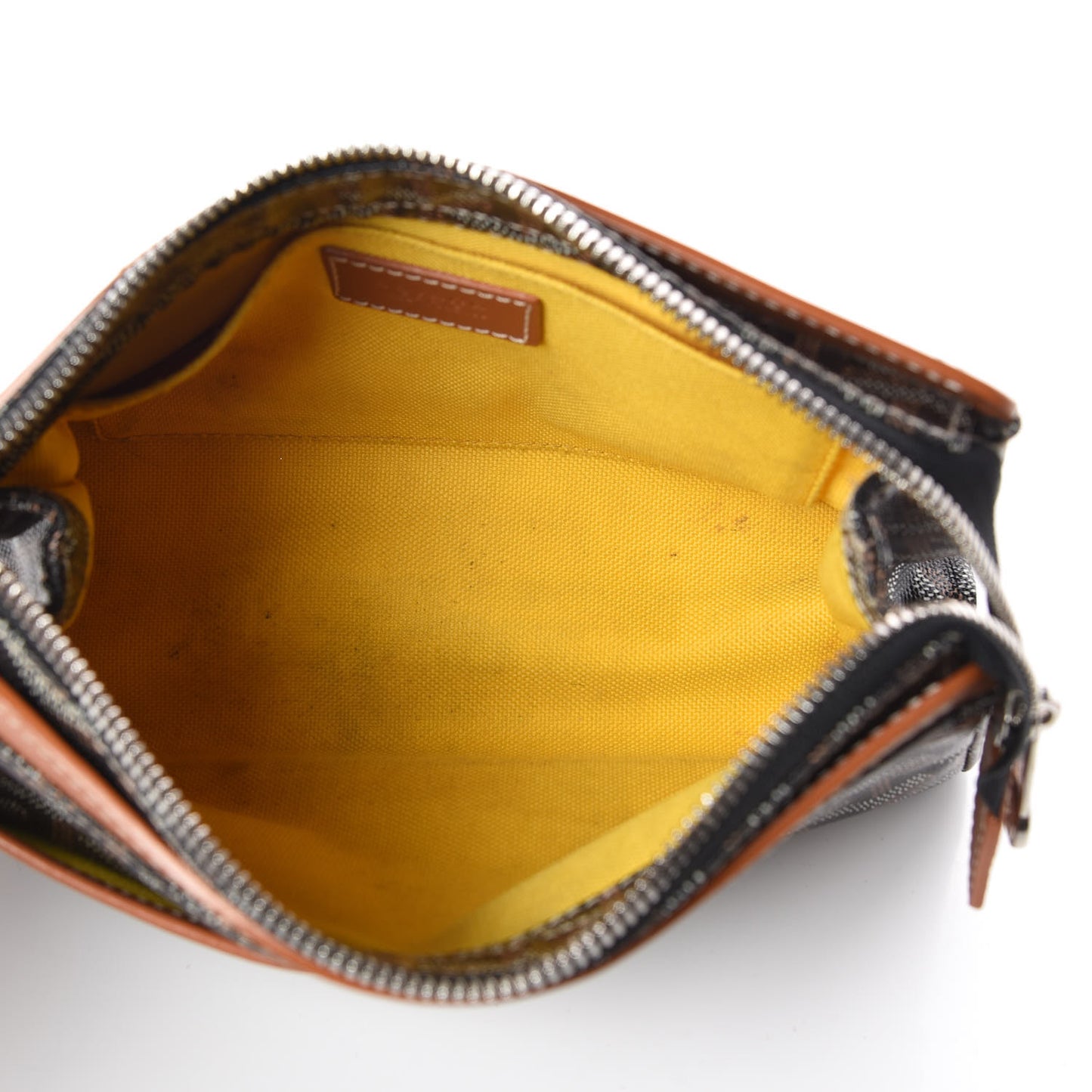 Goyardine Miroir Toiletry Bag PM Black Gold