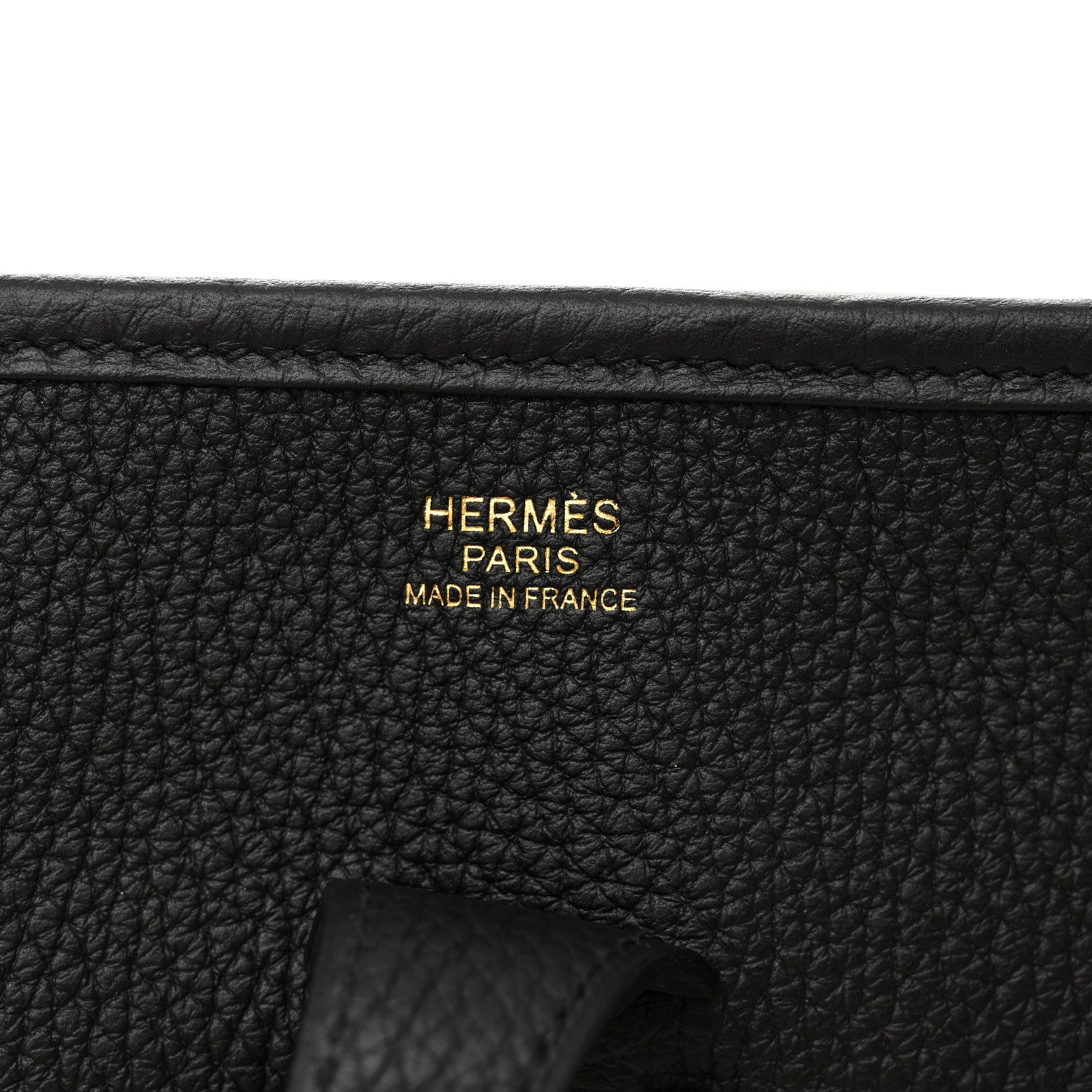 Hermes Taurillon Clemence Evelyne III PM Black 6 of 12