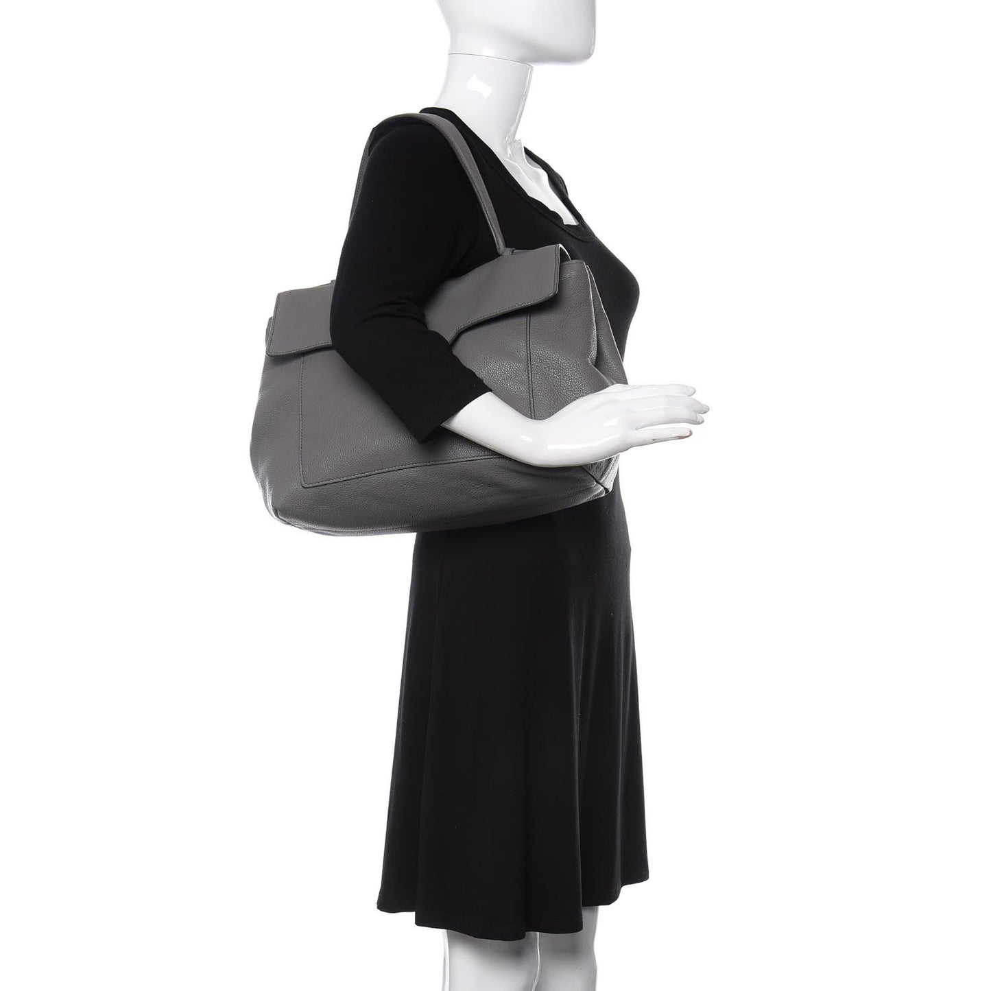 Toro Top Handle Flap Satchel Marmo