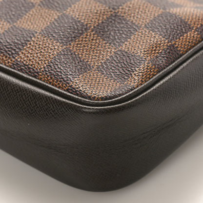 Louis Vuitton Damier Ebene Trousse Make Up Bag Pochette 8 of 8