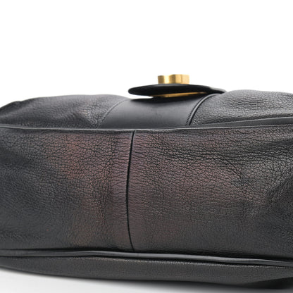Chloe Grained Lambskin Calfskin Medium Lexa Shoulder Bag Black 10 of 12