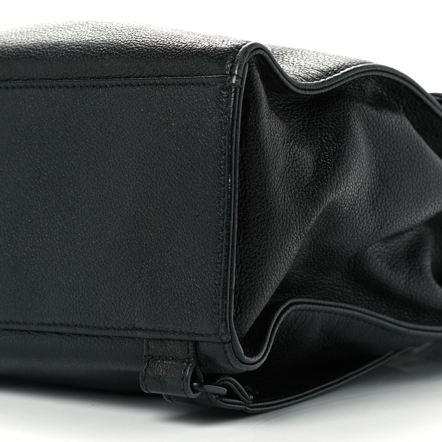 Grained Calfskin CC Backpack Black
