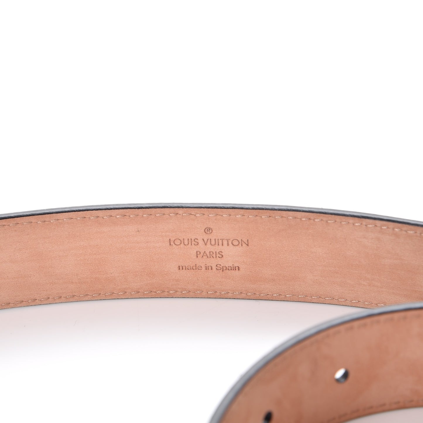 Epi 30mm LV Initiales Belt 85 34 Black