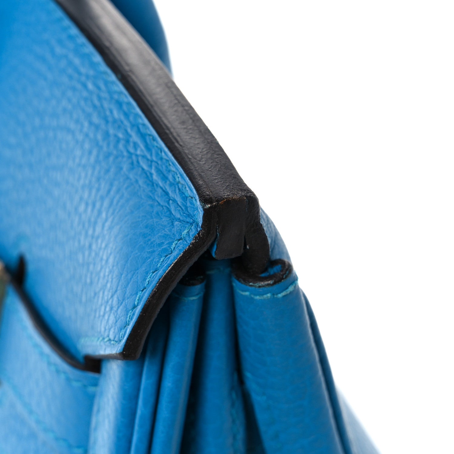 Hermes Taurillon Clemence Birkin 30 Bleu Zanzibar 37 of 41