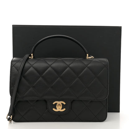Chanel Calfskin Quilted Coco Lady Flap Black 16 of 16