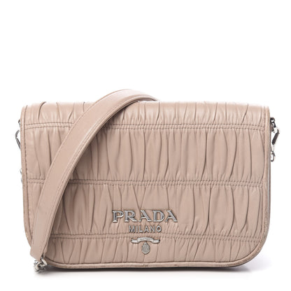 Prada Nappa Gaufre Flap Cipria 1 of 22