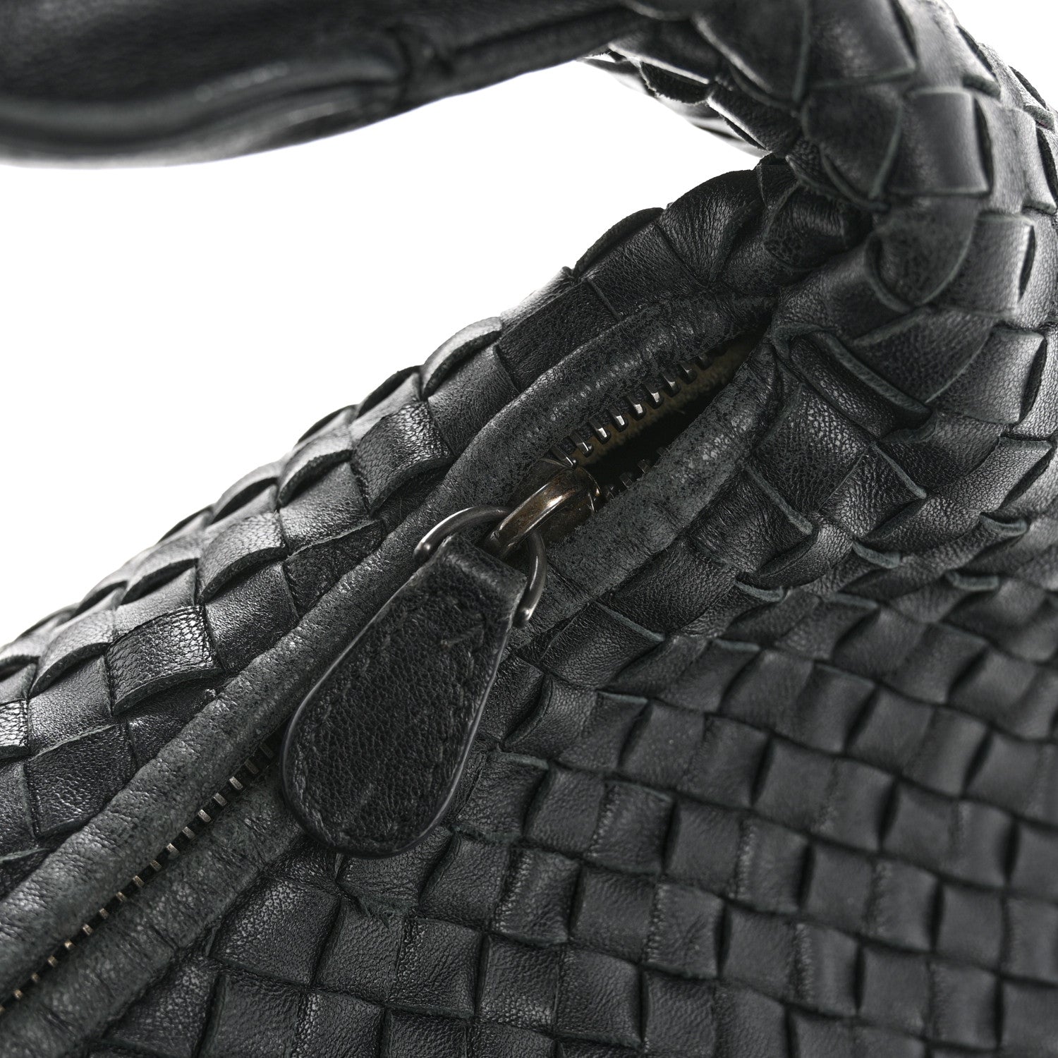 Bottega Veneta Nappa Intrecciato Large Belly Veneta Hobo Black 13 of 15