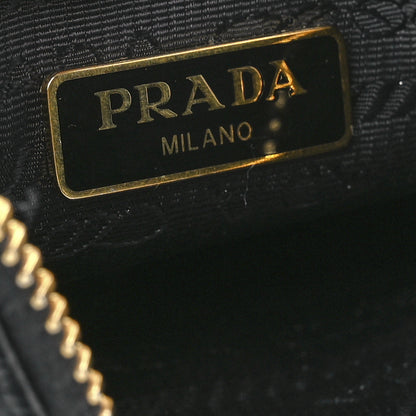 Prada Saffiano Lux Mini Shoulder Bag Black 6 of 14