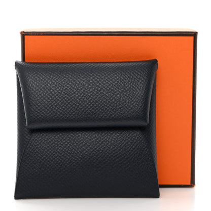 Hermes Epsom Verso Bastia Coin Purse Black 8 of 8