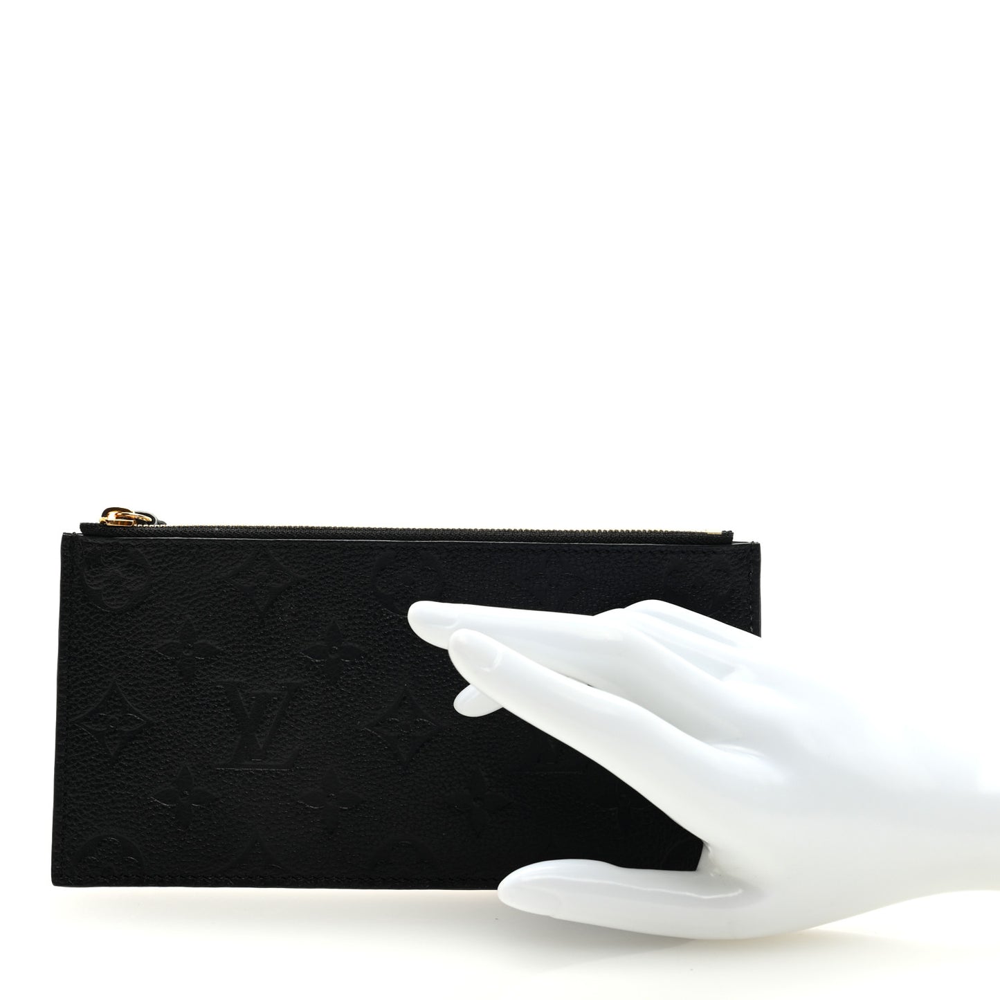 Empreinte Felicie Chain Wallet Zippered Insert Black