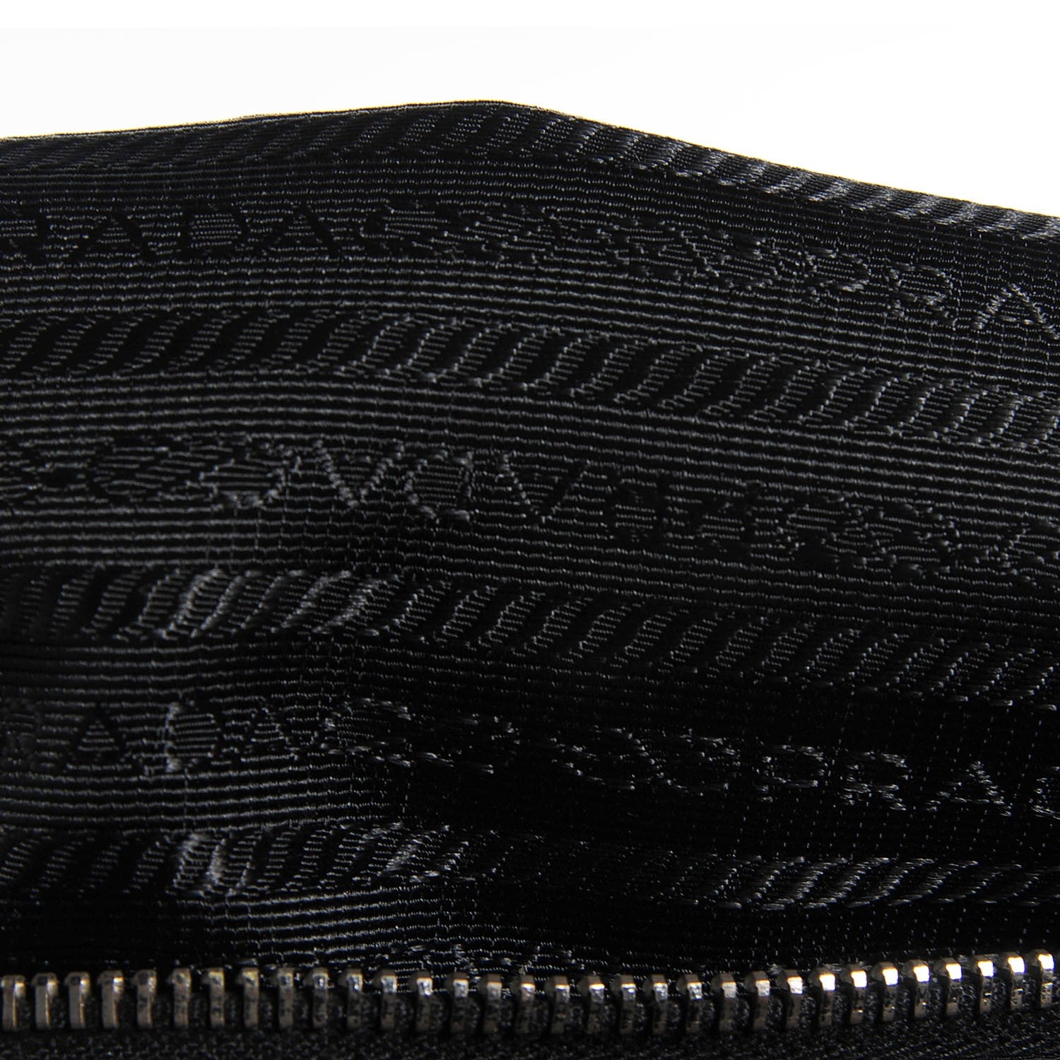 Prada Tessuto Nylon Vitello Shoulder Bag Nero Black 9 of 9