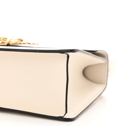 Gucci Calfskin Small Sylvie Shoulder Bag Off White 10 of 14