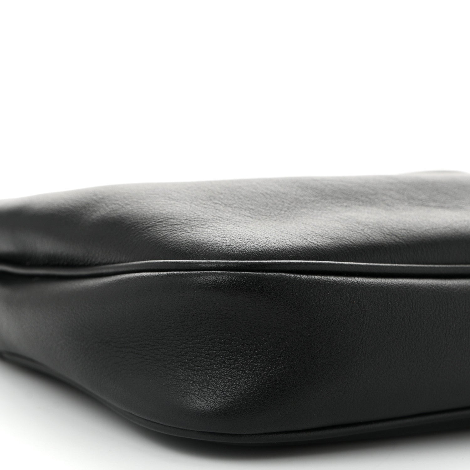 Balenciaga Natural Smooth Calfskin Rodeo Sling Pochette Black 8 of 10