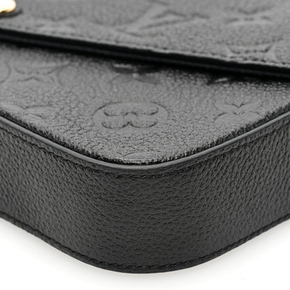 Louis Vuitton Empreinte Pochette Felicie Chain Wallet Black 10 of 10
