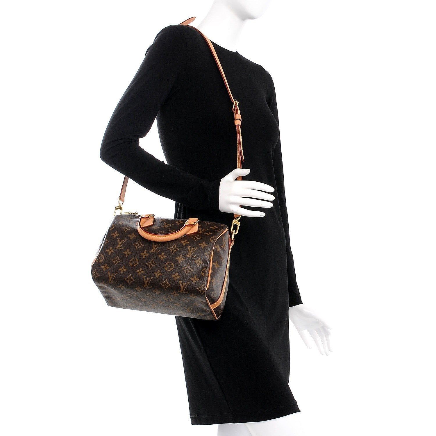 Louis Vuitton Monogram Speedy Bandouliere 25 2 of 11