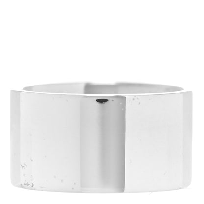 Tiffany Sterling Silver 18K Rose Gold Heart Lock Band Ring 47 4 3 of 4