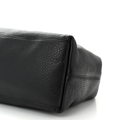 Gucci Pebbled Calfskin Medium Soho Chain Shoulder Bag Black 10 of 12