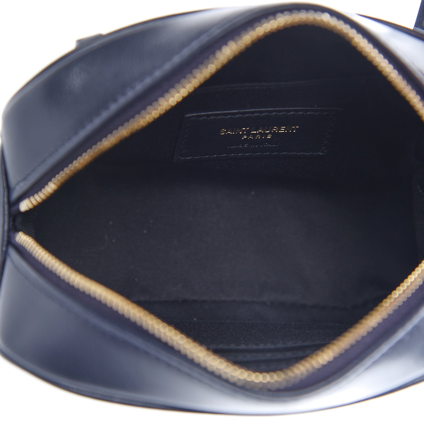 Calfskin Matelasse Monogram Lou Belt Bag Navy