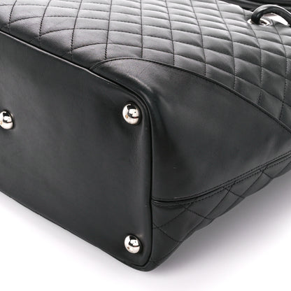 Chanel Calfskin Quilted Large Cambon Tote Black 9 of 9