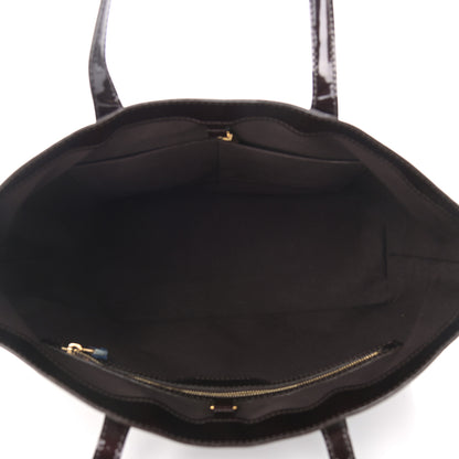 Louis Vuitton Vernis Wilshire MM Amarante 5 of 10