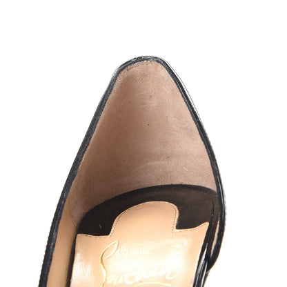 Christian Louboutin Patent Demi You 100 Pumps 38 Black 11 of 12