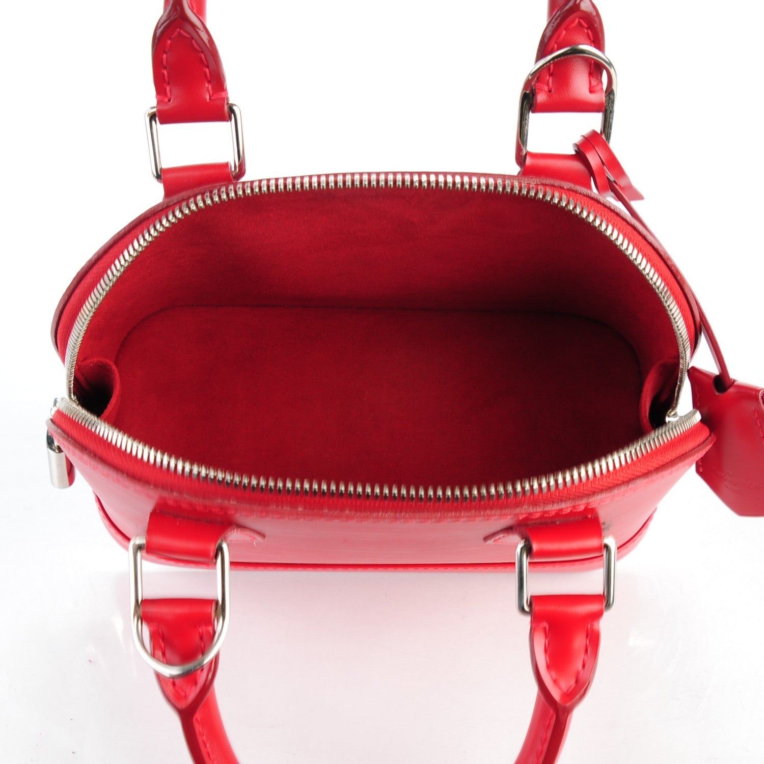 Louis Vuitton Epi Alma BB Carmine 6 of 7