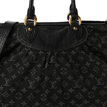 Louis Vuitton Denim Neo Cabby GM Black 7 of 9