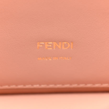 Fendi Vitello Grace Matte Small Kan U Shoulder Bag Wood 6 of 10