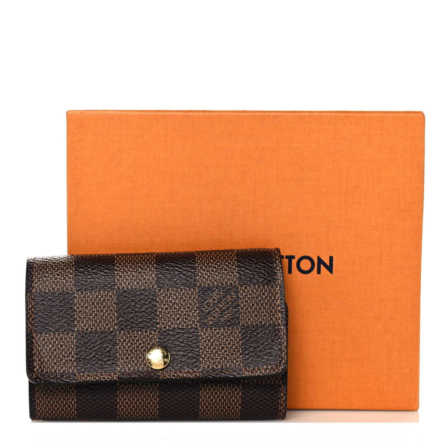 Damier Ebene Multicles 6 Key Holder