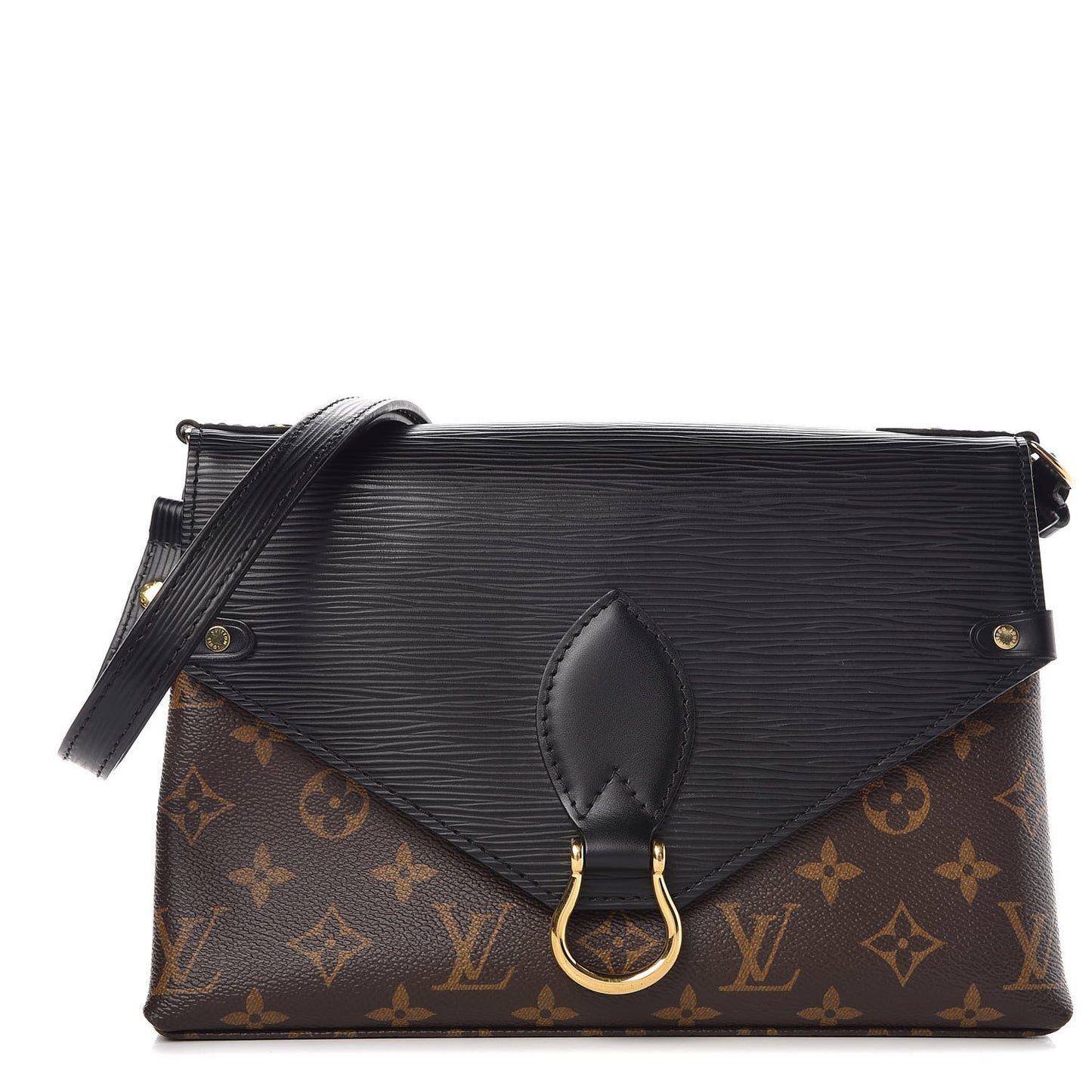 Epi Monogram Saint Michel Black