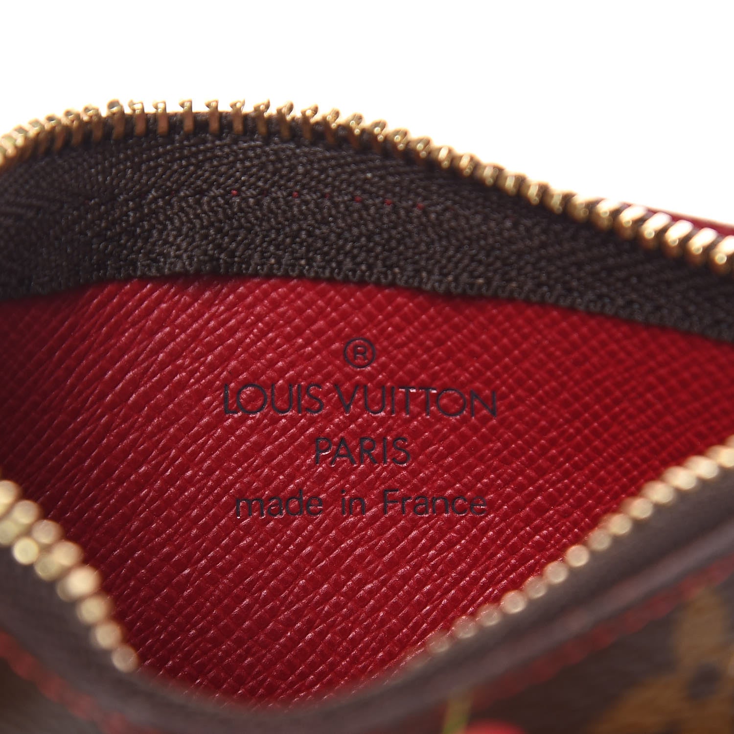 Louis Vuitton Monogram Cerises Key Pouch 6 of 9