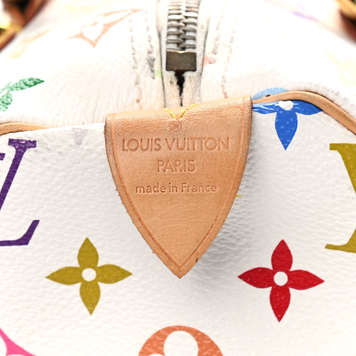 Louis Vuitton Monogram Multicolor Speedy 30 White 6 of 15