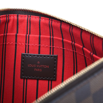 Louis Vuitton Damier Ebene Neverfull MM GM Pochette 6 of 6