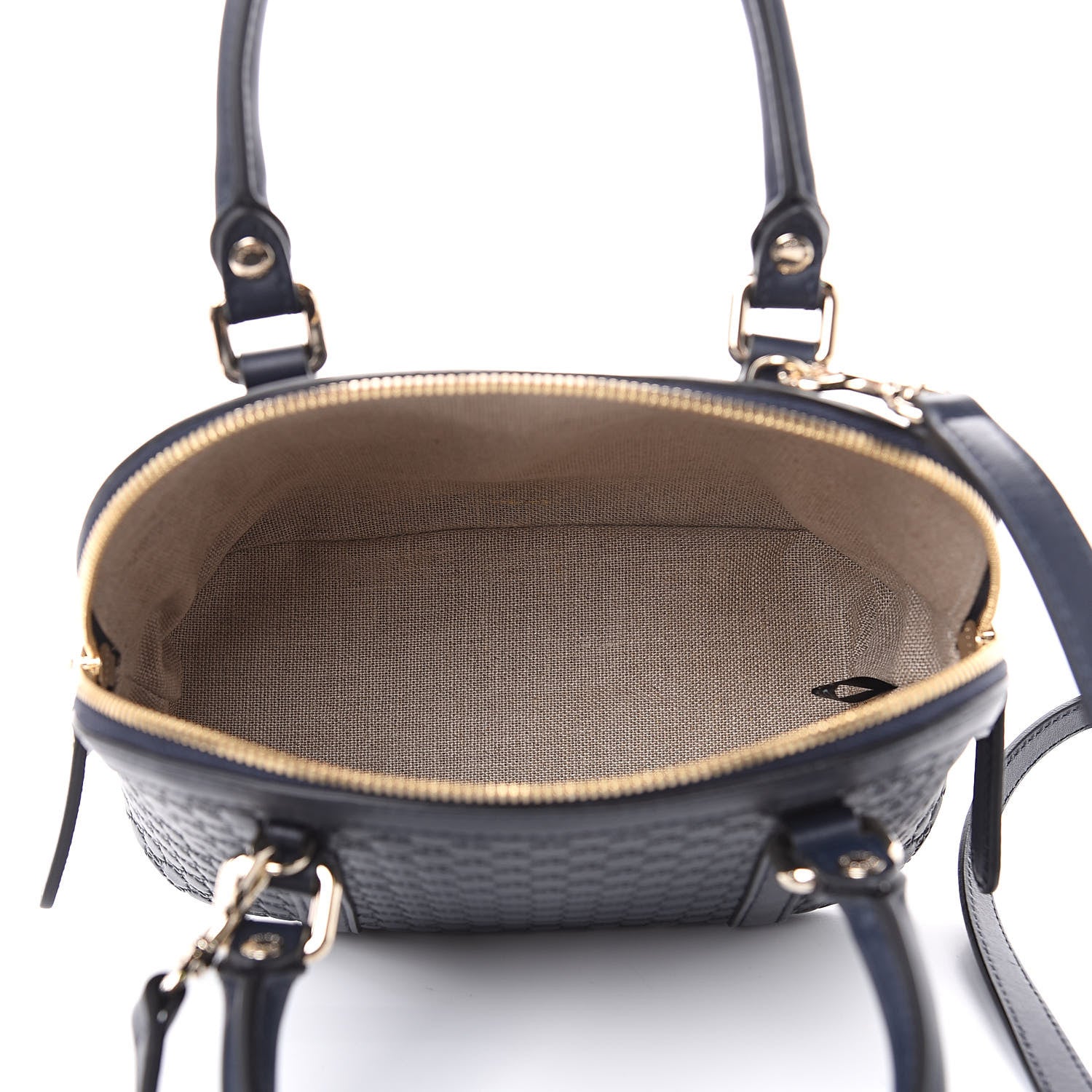 Gucci Soft Microguccissima Mini Dome Bag Blue 5 of 10