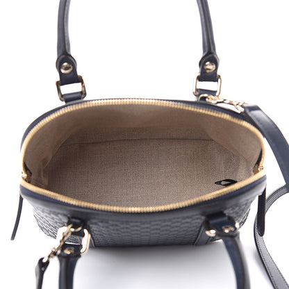 Gucci Soft Microguccissima Mini Dome Bag Blue 5 of 10