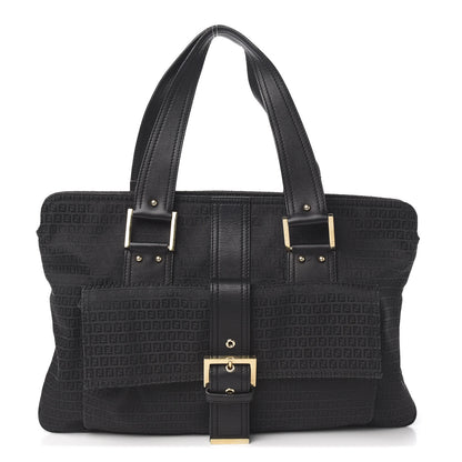 Fendi Zucchino Tote Black 1 of 9
