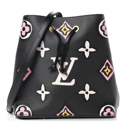 Louis Vuitton Monogram Giant Wild At Heart Neonoe MM Black 1 of 9