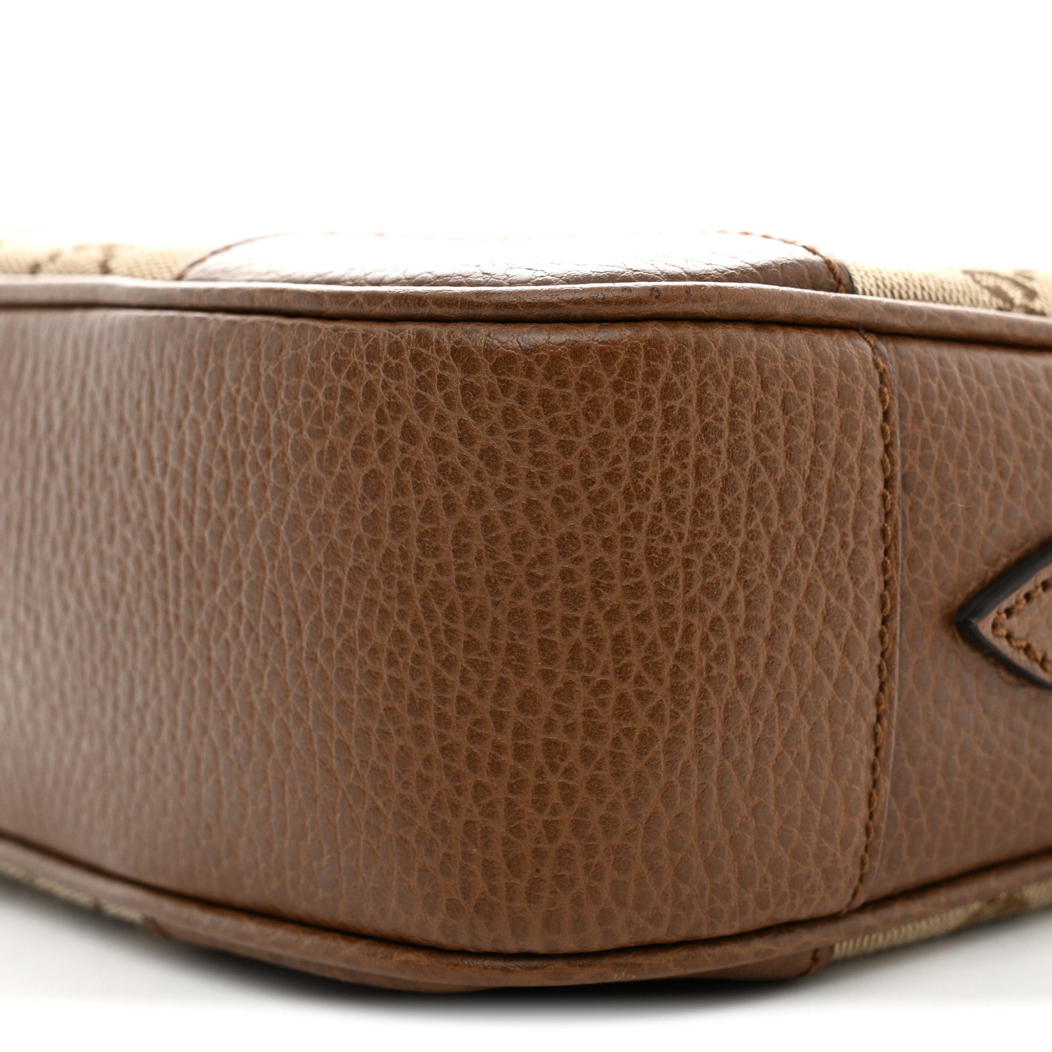 Gucci Monogram Mini Bree Messenger Bag Beige Tabacco 10 of 11