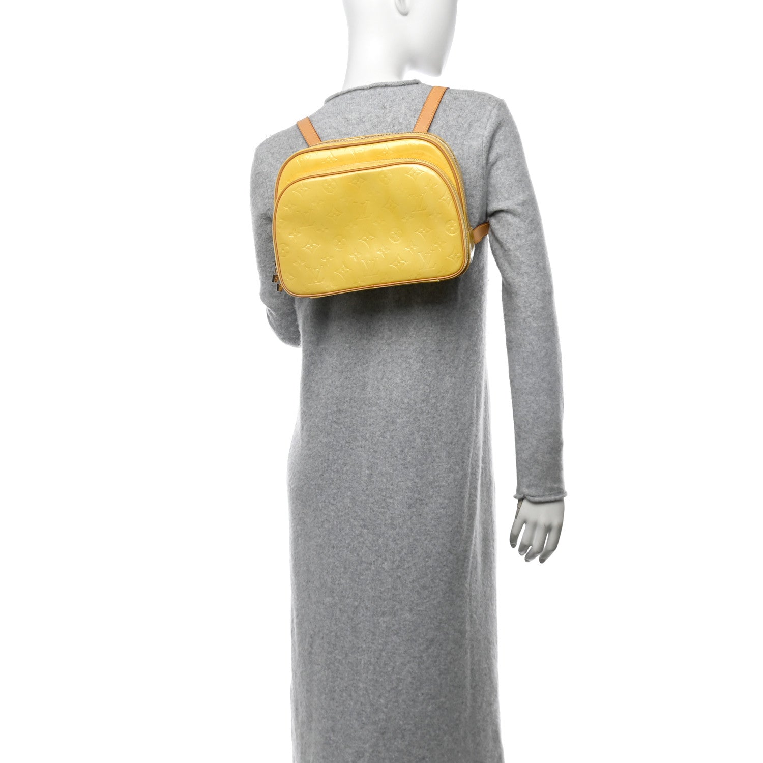 Louis Vuitton Vernis Murray Backpack Yellow 2 of 17