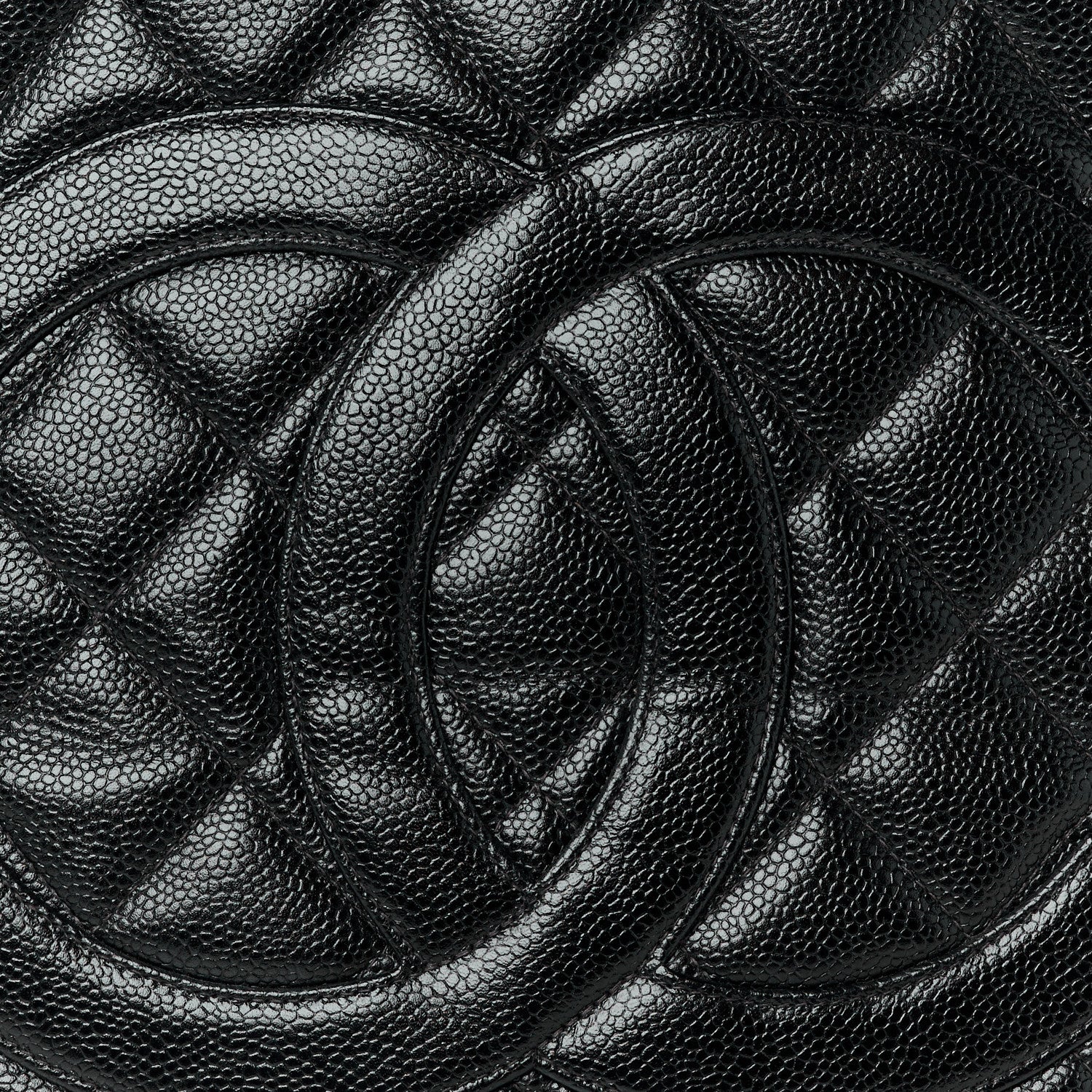 Chanel Caviar Quilted Medallion Tote Black 8 of 10