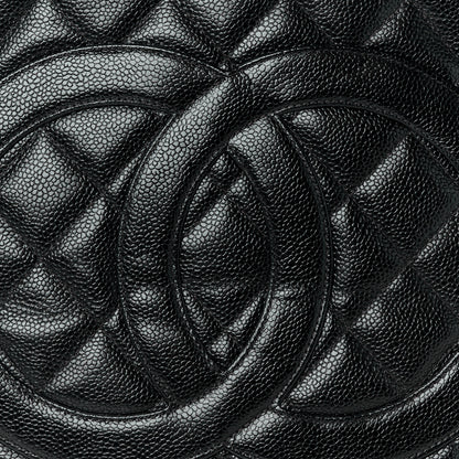 Chanel Caviar Quilted Medallion Tote Black 8 of 10